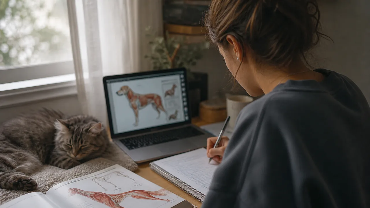 Se former à distance à la auxiliaire de santé animale — Cours Animalia